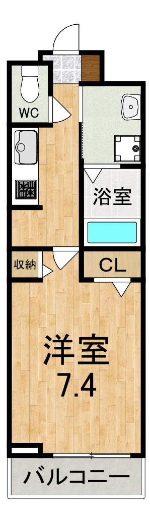 カルセドニーの間取り
