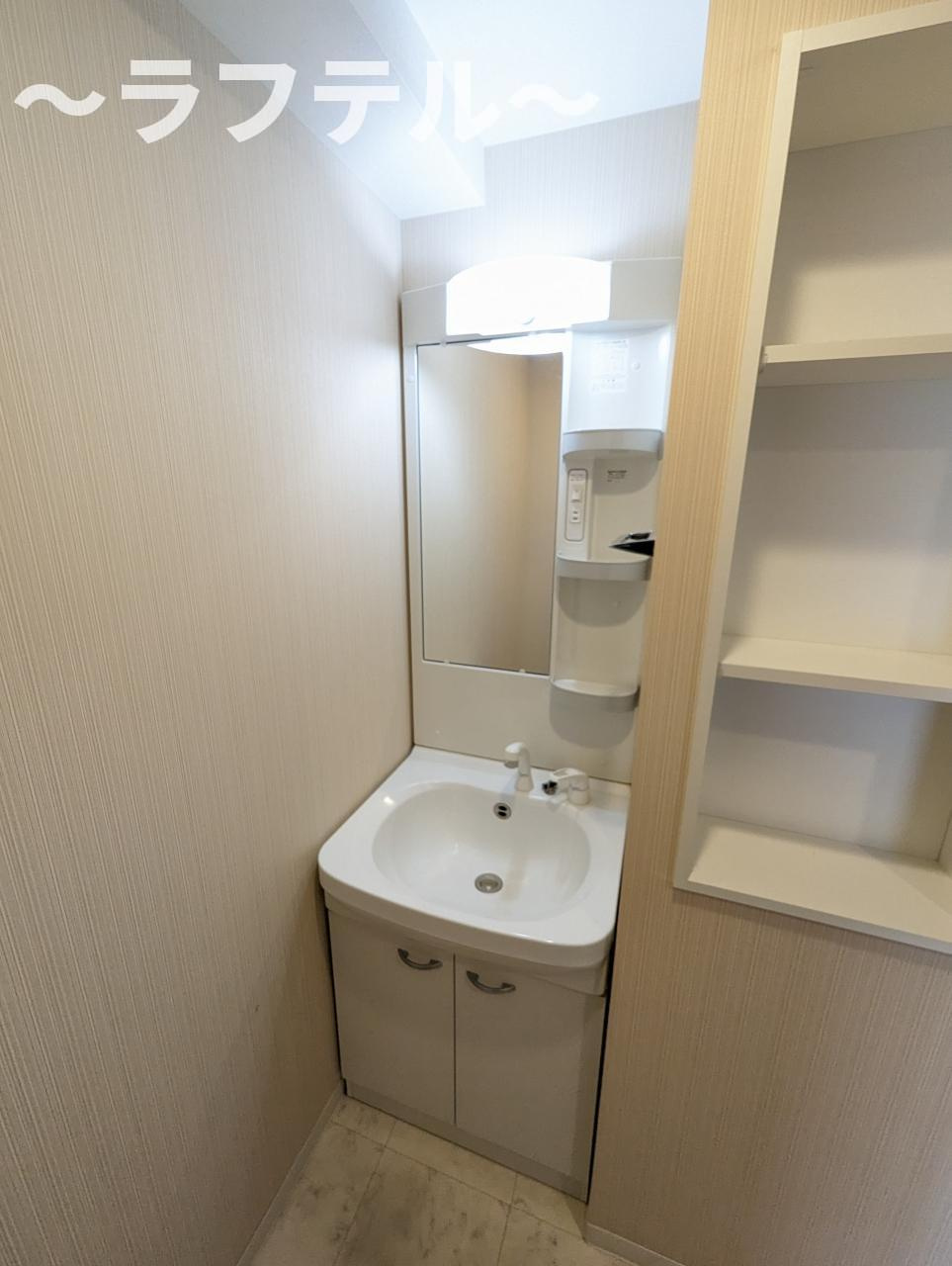 N-Stage西所沢の独立洗面台|別号室イメージ写真