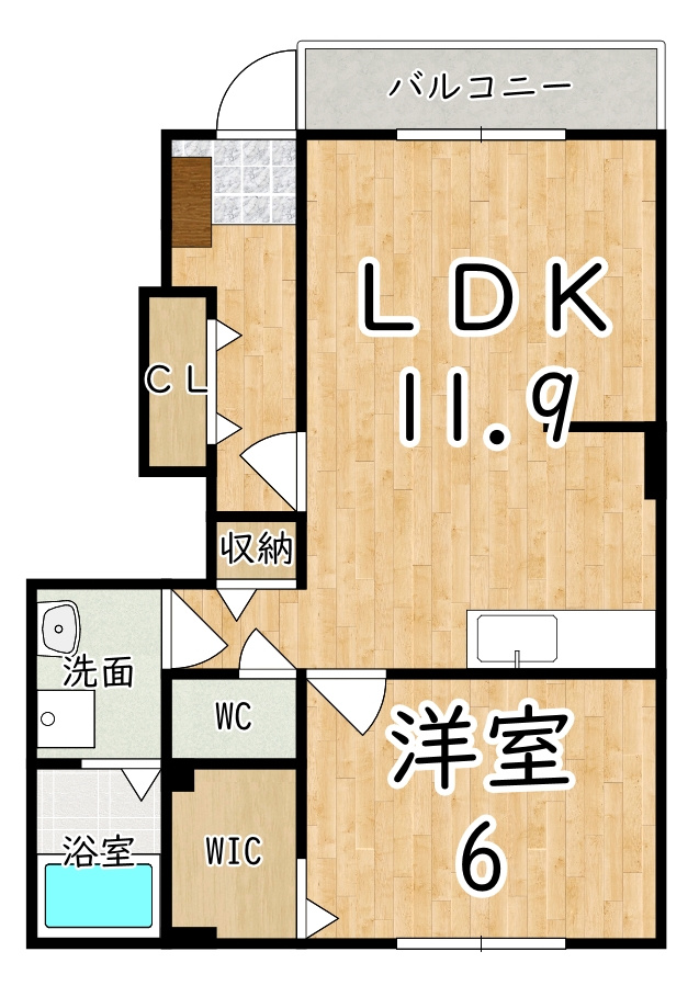 モントレゾールの間取り