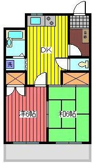 ジュネシオン大熊の間取り