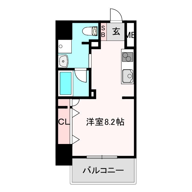 ヴィレッジリバー阿倍野の間取り