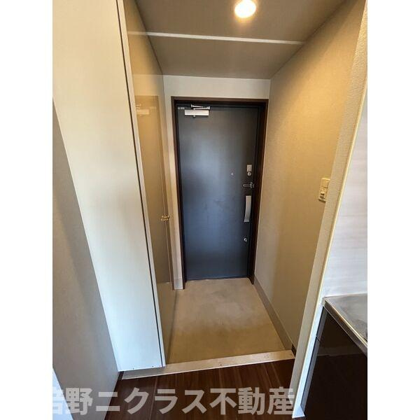 ヴィレッジリバー阿倍野の玄関