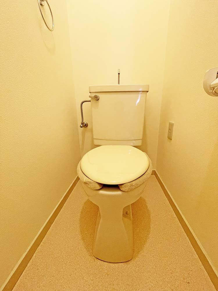 ラピーヌ甲東のトイレ|落ち着いた色調のトイレです