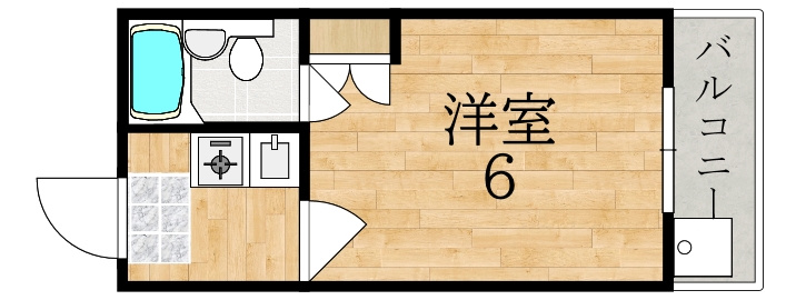 コーポ諏訪西大寺の間取り