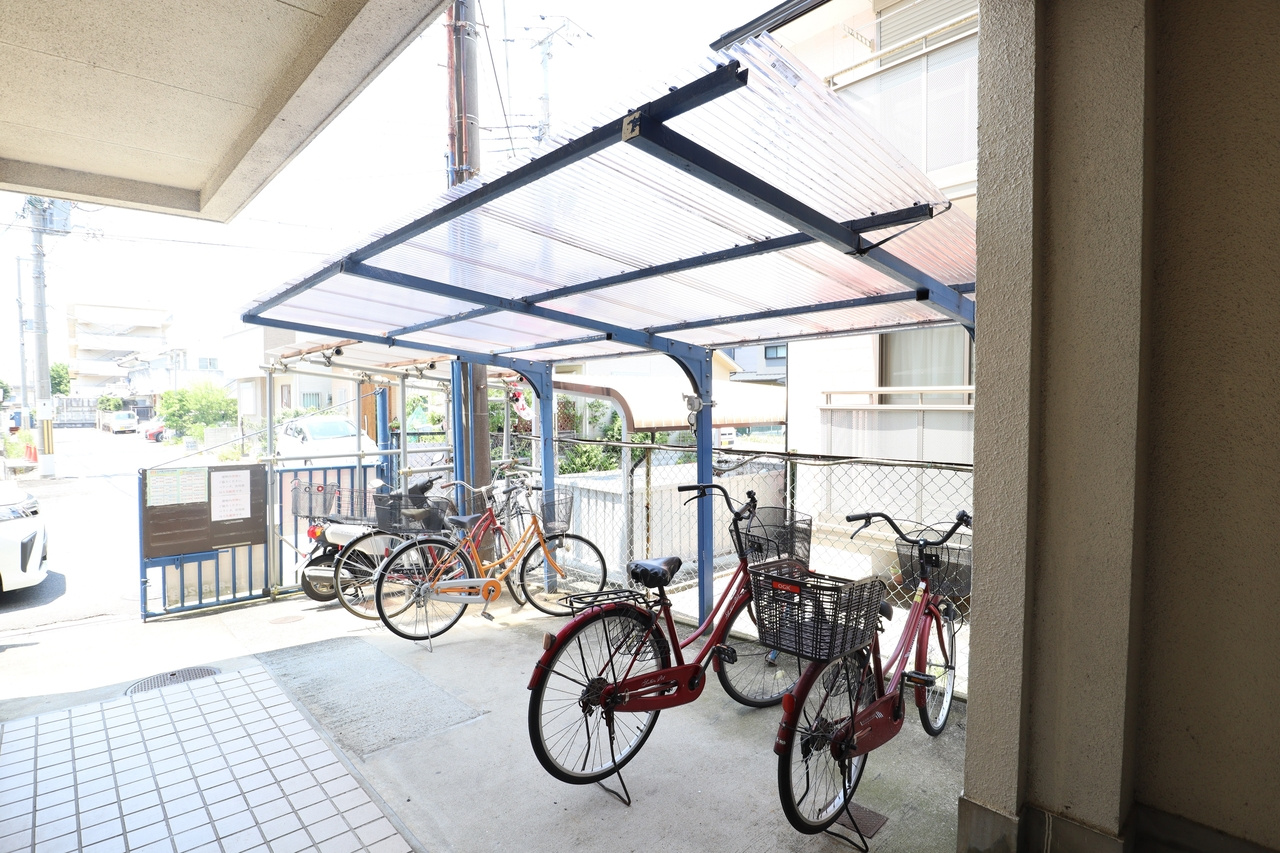 木村マンションの駐車場