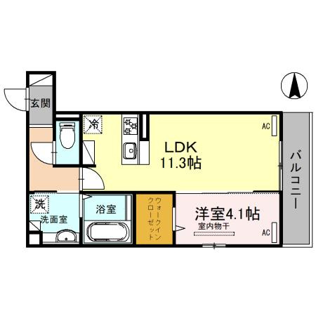 タカゼン文の里の間取り