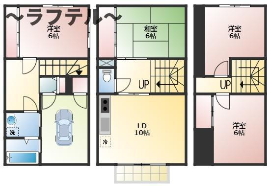 メープルハイム宮本町の間取り
