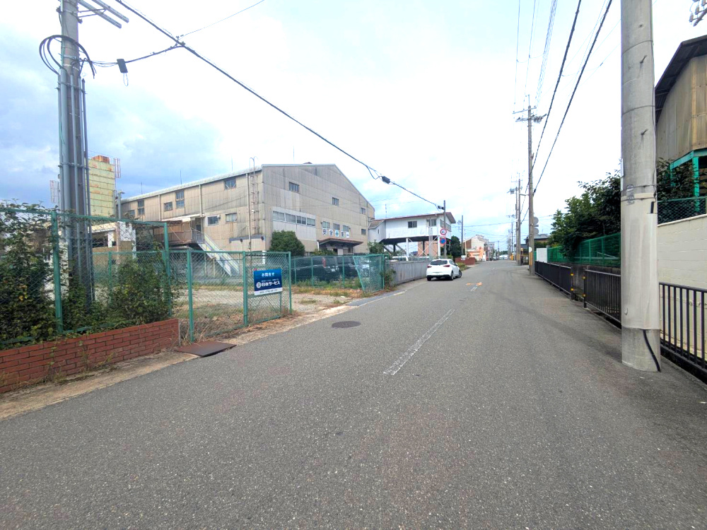 伊丹市森本９丁目　貸土地のその他|前面道路