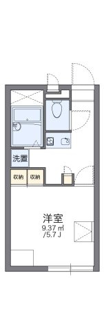 レオパレス千原Ⅱの間取り