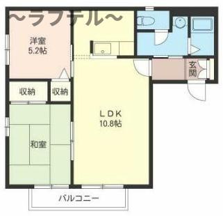 ウェストジュネスの間取り