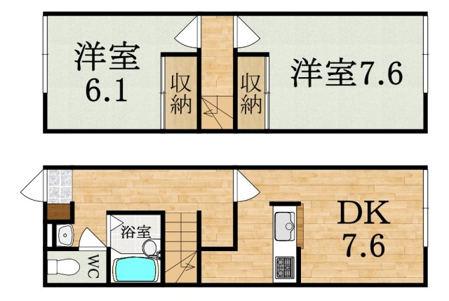 レオパレス田原台の間取り