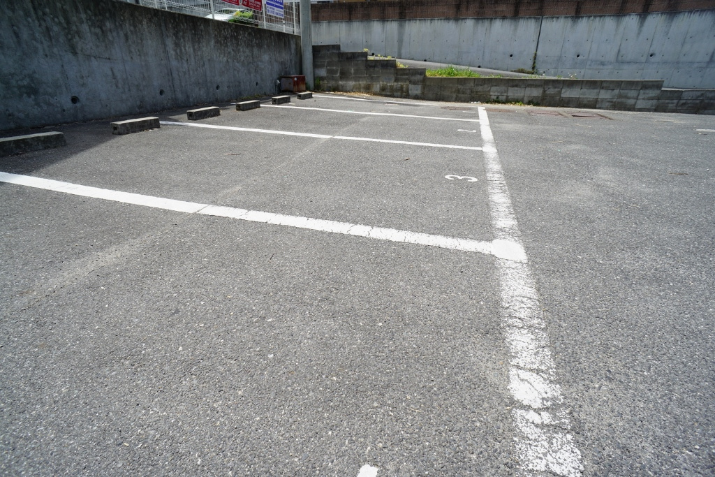 カサグランデの駐車場