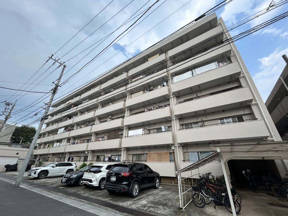 川口寿コーポの外観