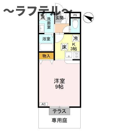 ドリーム狭山南KG棟の間取り