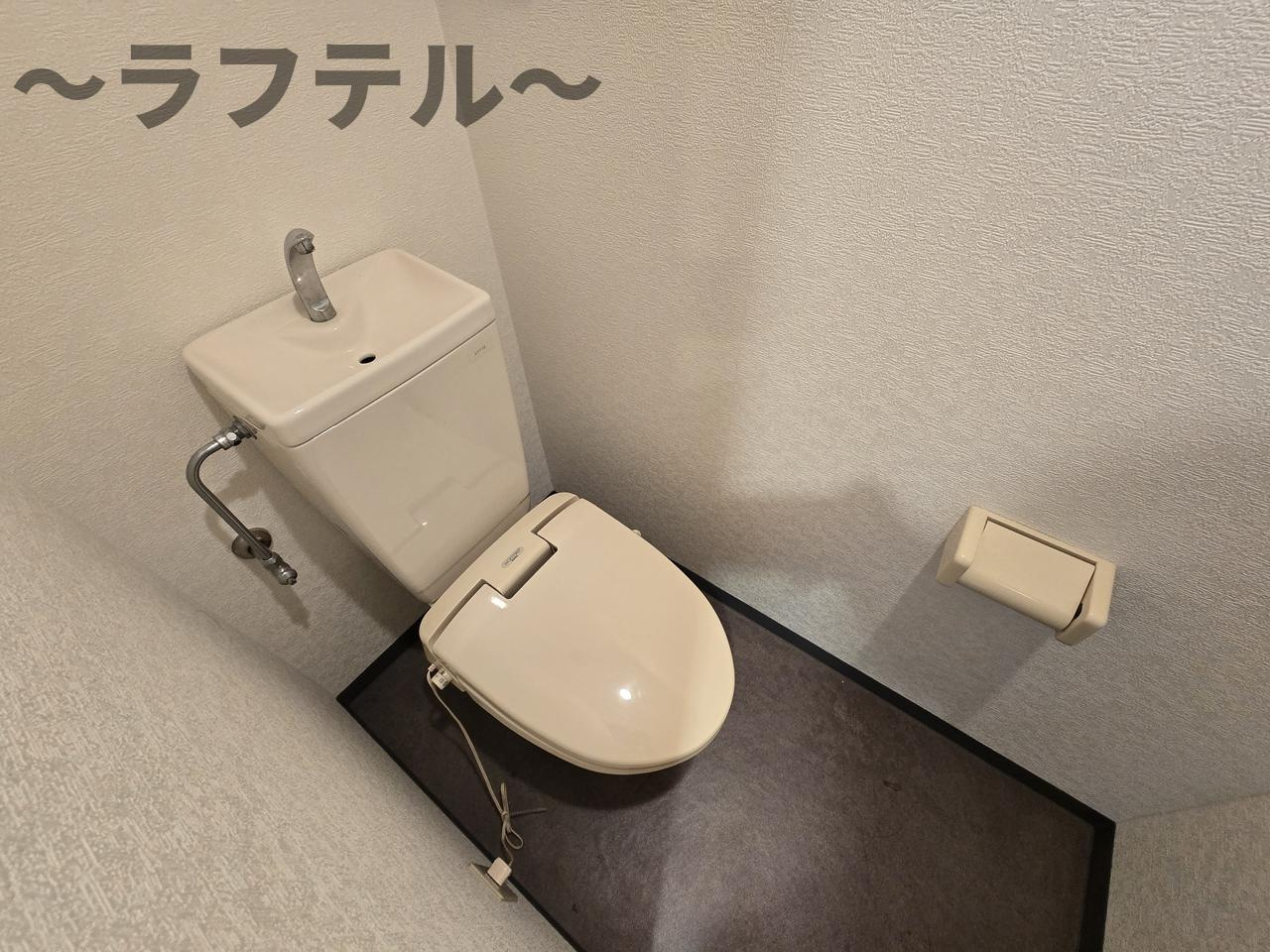 所沢市くすのき台１丁目の賃貸マンションのトイレ