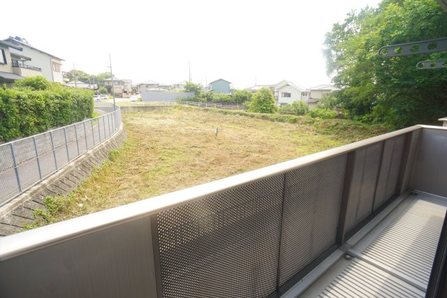 セゾン西の京のバルコニー