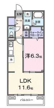 アピオ武蔵浦和の間取り