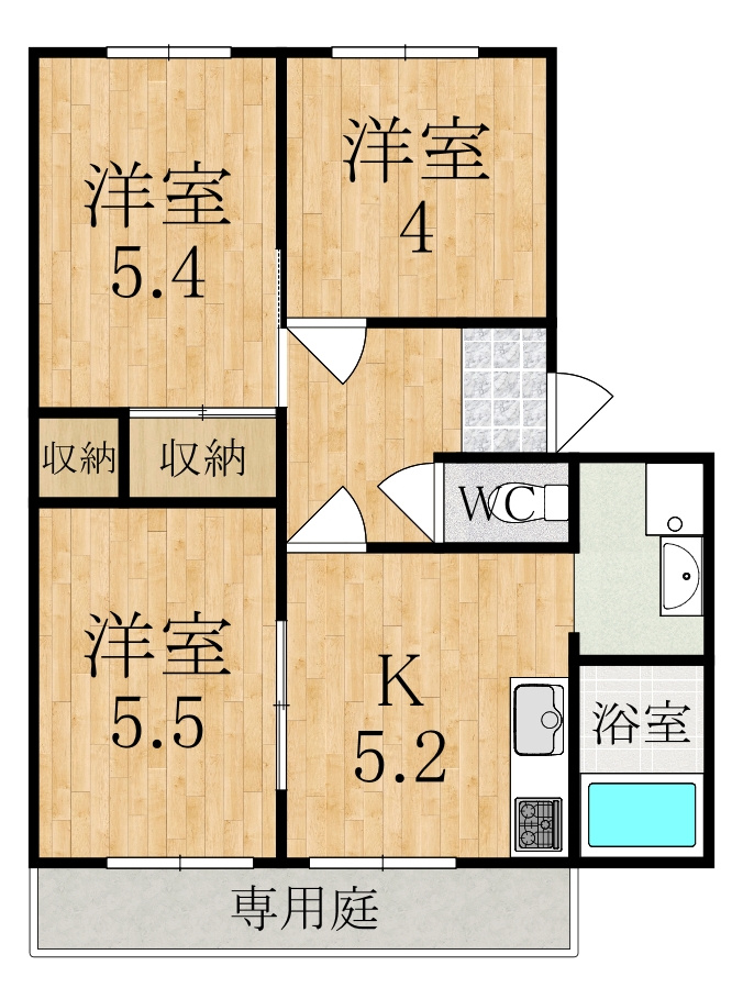 シティライフBの間取り