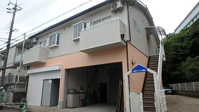 神戸市垂水区福田５丁目のアパートの外観