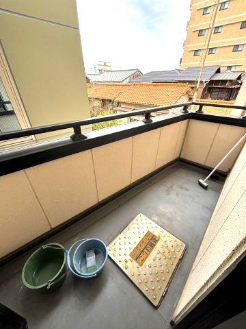 ロイヤル垂水のバルコニー