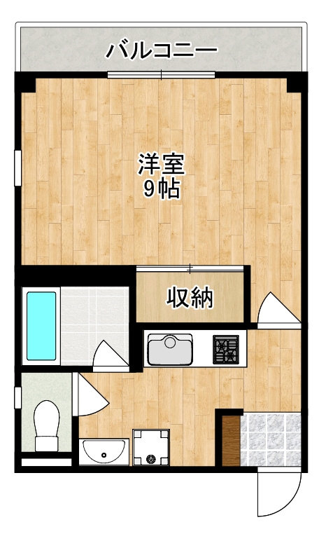 パル若草の間取り