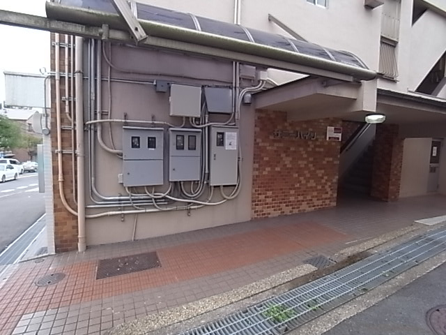 サニーハイツの駐車場