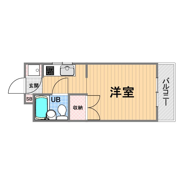 パラツィーナ甲子園口の間取り