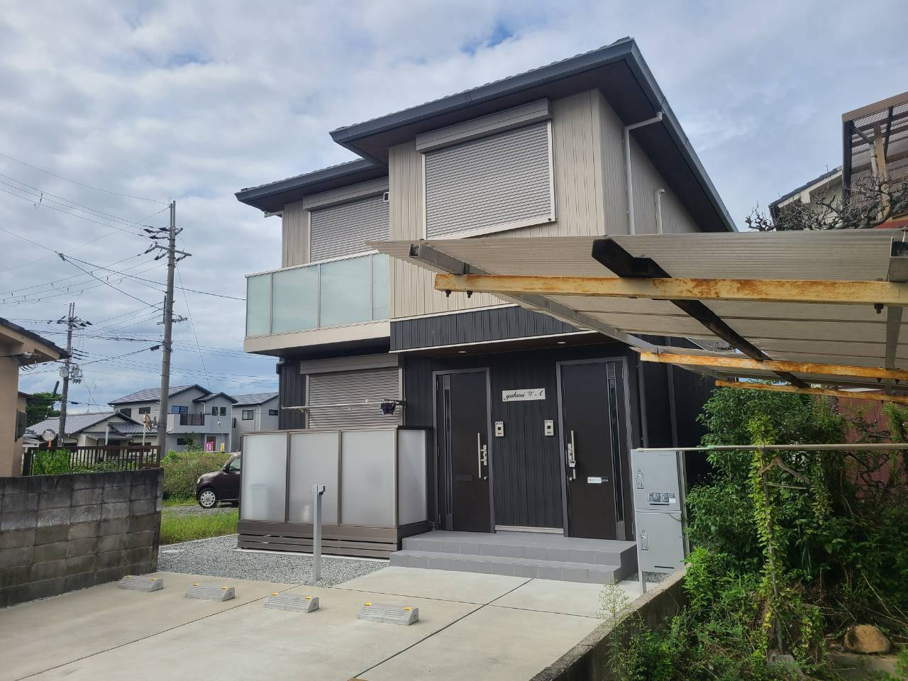 yakusi京（ヤクシ）Aのバルコニー