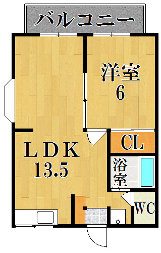 エステートピアタツノの間取り