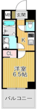 リフレス天王寺国分町 の間取り