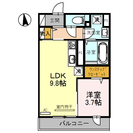 サニーコートの間取り