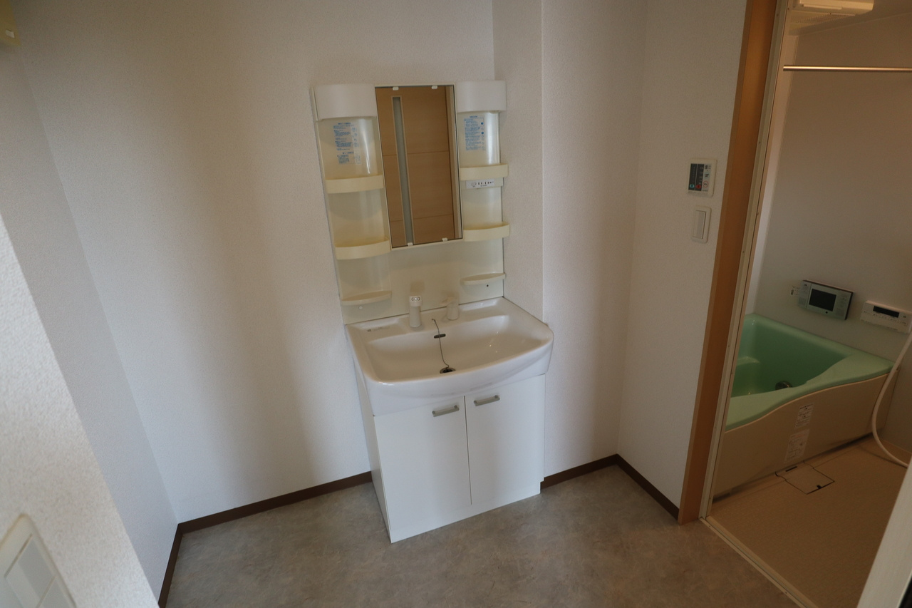 天理市田井庄町の賃貸マンションの洗面所