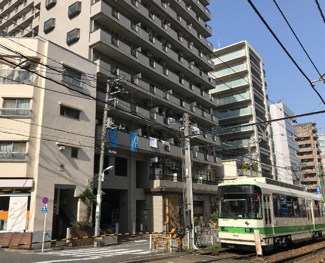 大塚台パークサイドハイツの外観