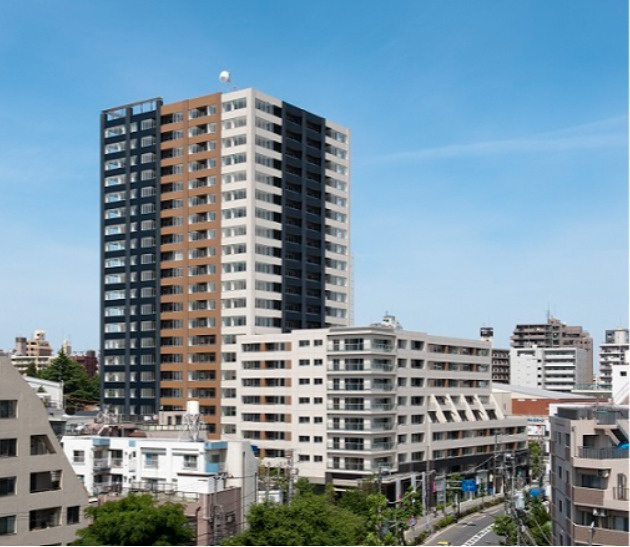 レジディアタワー上池袋の外観