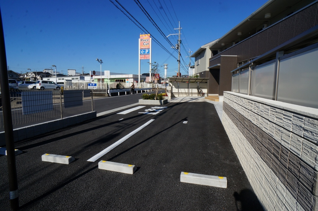 シェソワの駐車場