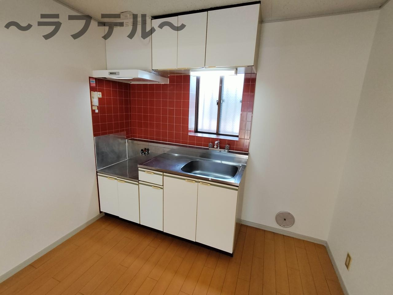 所沢市けやき台２丁目のアパートのキッチン
