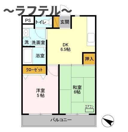 マンションスイの間取り