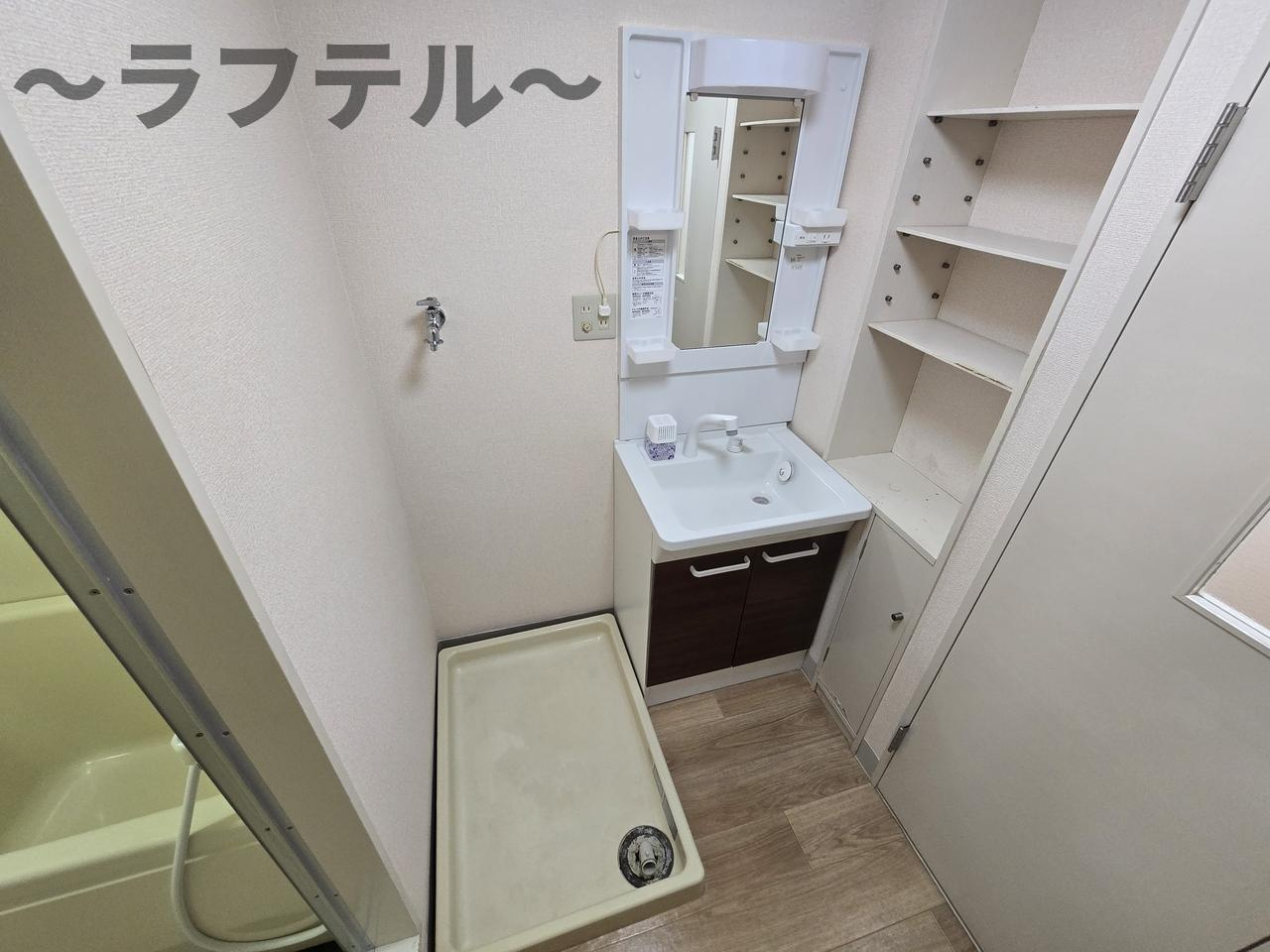 マンションスイの洗面所