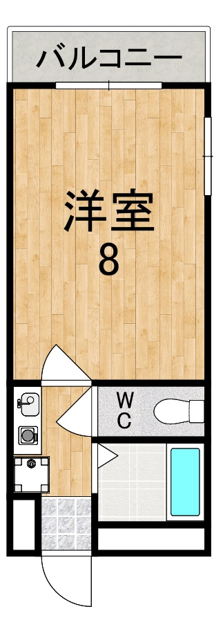 ＡｐａｒｔｍｅｎｔｓＮｅｏせやきたの間取り