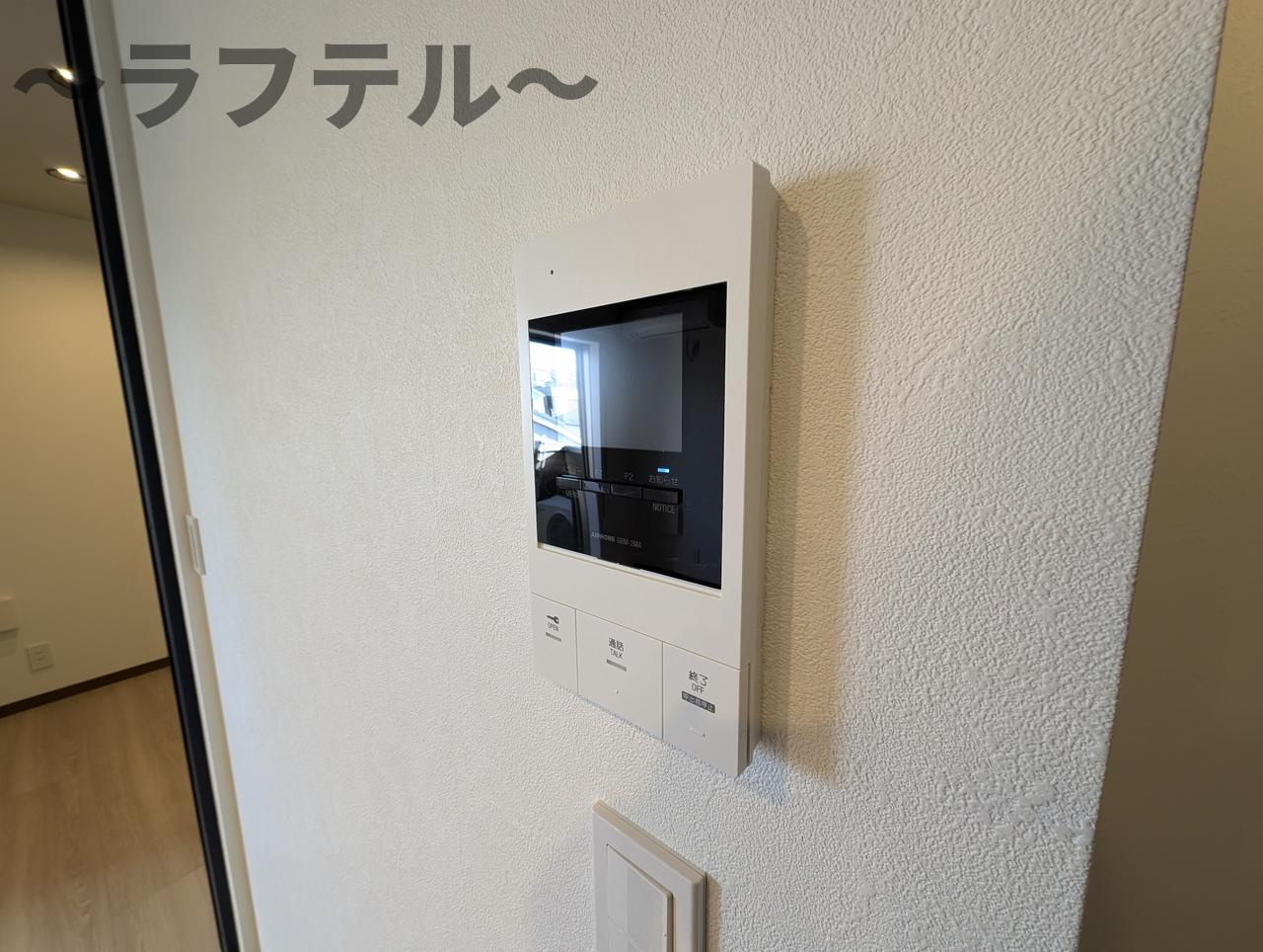 所沢市旭町のアパートのセキュリティ