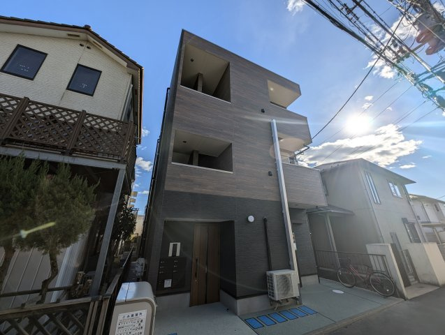 所沢市旭町のアパートの外観