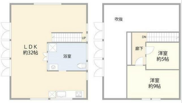 入間市下谷ケ貫住宅の間取り