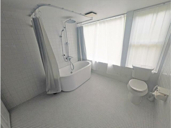 入間市下谷ケ貫住宅の浴室