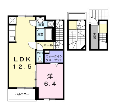 ラフレシール桜の間取り