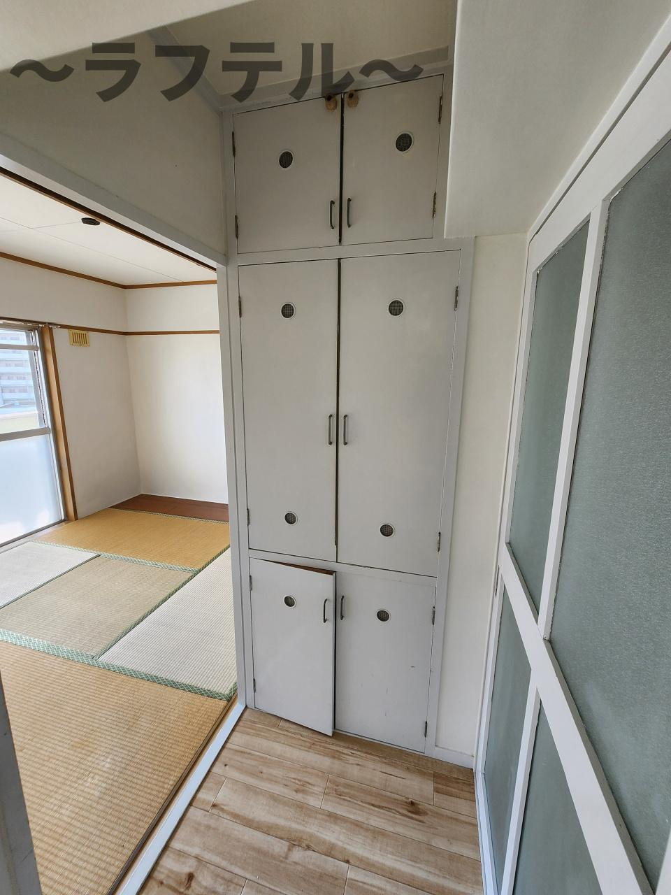 ビレッジハウス所沢2号棟の収納|別号室イメージ