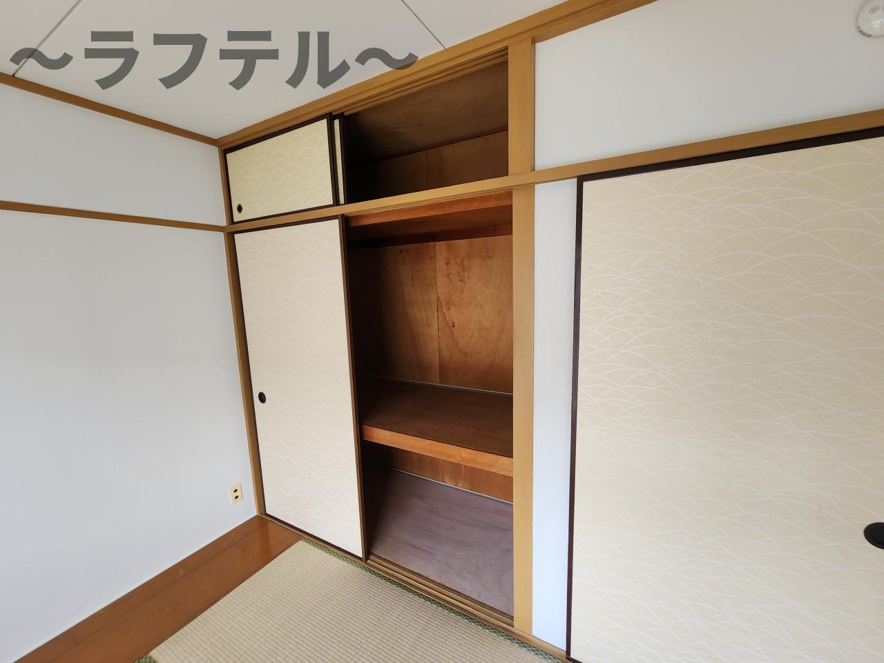 ビレッジハウス所沢2号棟の収納|別号室イメージ