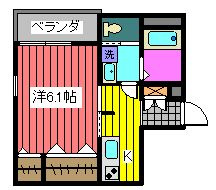 リュエル北浦和の間取り
