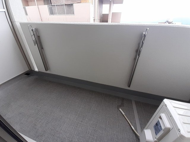 エバーハイム畝傍のバルコニー