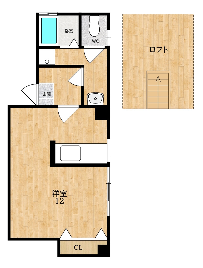 ラビタジャッロ柳町の間取り