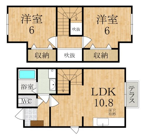 エトワールの間取り